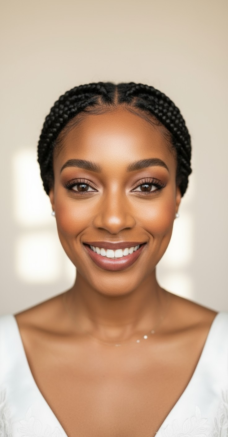 After 3 Strand Twist